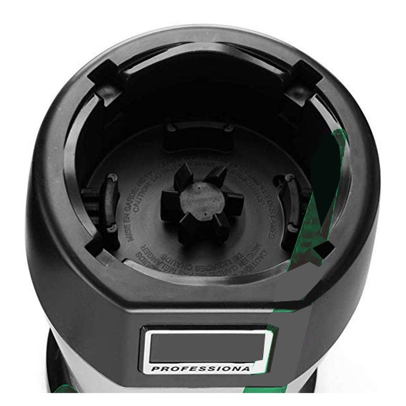 JOYSTAR Replacement Blade with 6 FEMALE FINS Plastic Gear on Bottom with 24oz/18oz and spout lid for NUTRI NINJA PRO OR Auto-iQ BlenderBL451 30 DOB/BL455 30 DOB/BL456 BRN 30 DOB/BL482 30 DOB/BL480D - Image 4